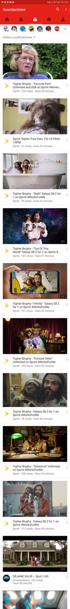 IsaacRamirez's tweet image. Un poco perturbadora la campaña de publicidad de #Sprint #TopherBrophy para el @SamsungMobile #GalaxyS8
