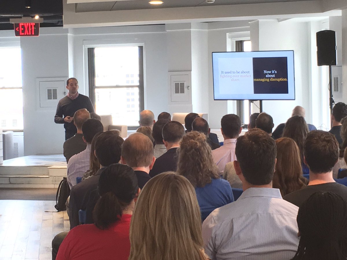 JillianBWalker's tweet photo. #predictingtheturn @daveknox disrupting the market & changing the equation. @highalpha #highalphaideas https://t.co/9dpv76fbc6