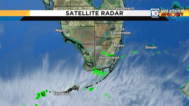 Plenty of clouds over the #Keys due to an area of moisture over the northern Caribbean. #Flwx #HappyFriday https://t.co/BKzZD6gR1i