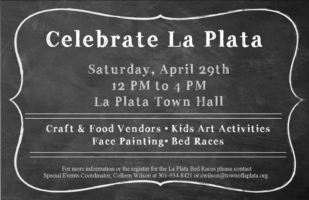 Town of La Plata (@townoflaplata) on Twitter photo 