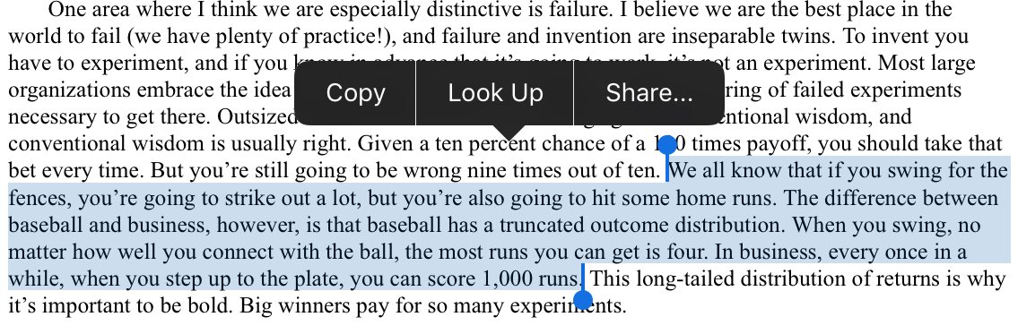 ryan_larcom's tweet photo. Wisdom from Jeff Bezos on #VC as R&D, ref. by @daveknox: https://t.co/a096s0Vz4K
#highalphaideas https://t.co/4TeFgCp8x2