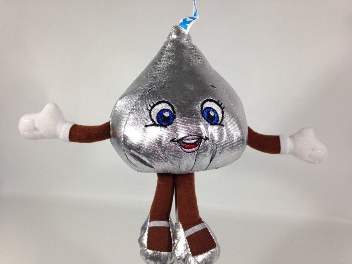 STEEL5757's tweet image. Hershey&apos;s Kisses Silver Kiss Girl ebay.com/itm/Hersheys-K…  #plushforsell #Toysforsale #Plush4sale #Plushiesforsale