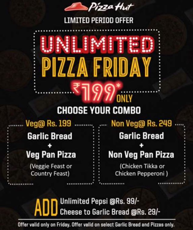 We tried the #UPF aka #UnlimitedPizza every Friday <a href="/PizzaHutIN/">Pizza Hut India</a> and we couldn't be any happier!!! Go and hog now 😍😍❤️🍕🍕🍕