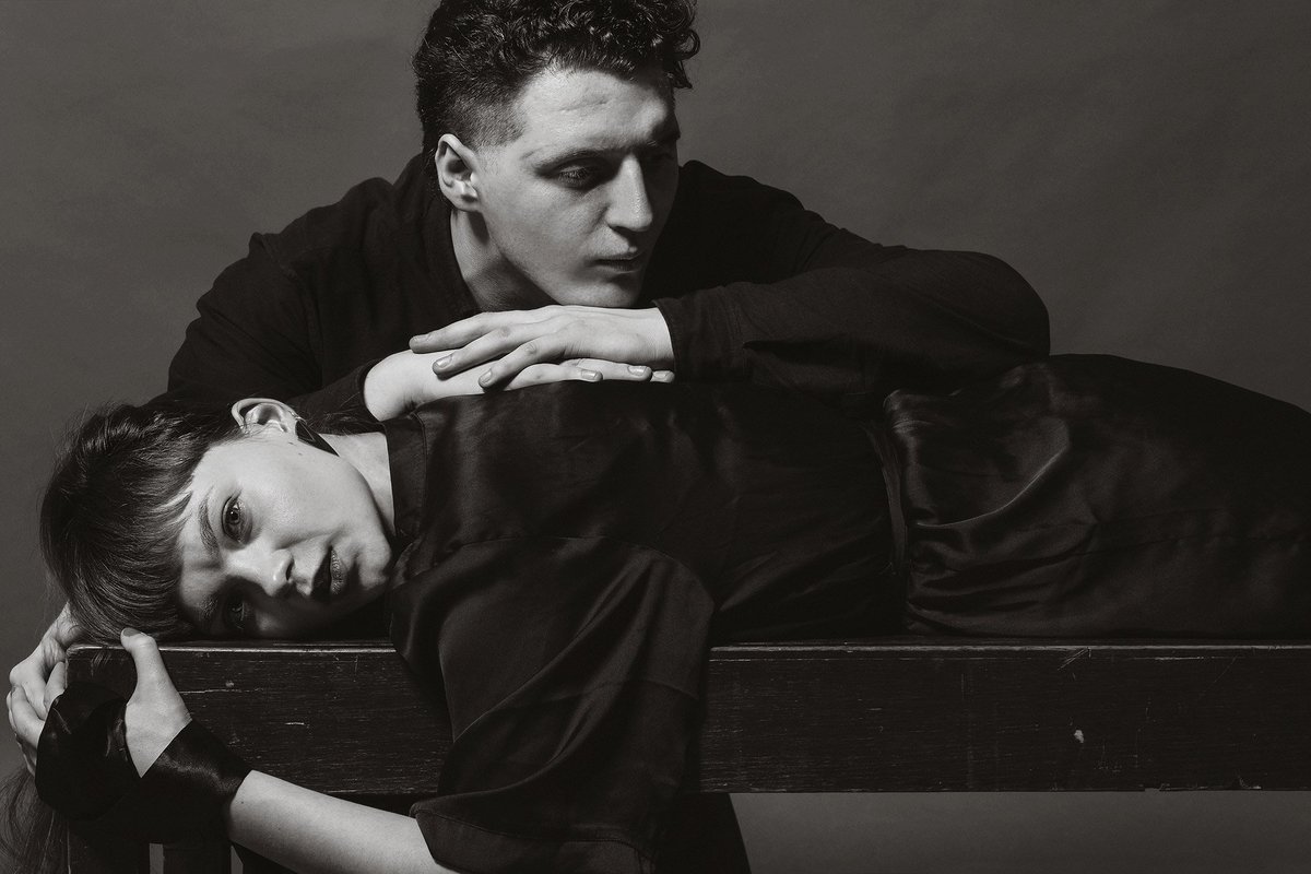 1 year of black and white. The Soft Skin / 2016 goo.gl/nO4GEF 
Gyseltrut and me.