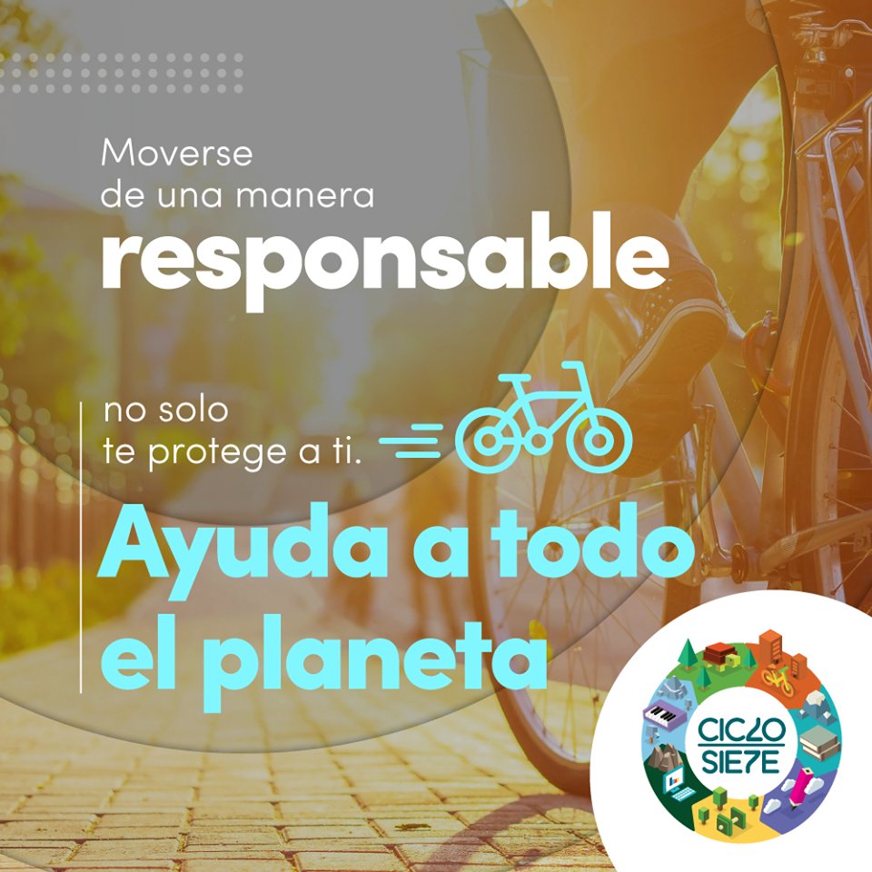 PortafolioVerde's tweet photo. ¡El #DiasinCarro es una invitación a movernos de manera responsable! ​#CicloSiete y todo el planeta cuentan contigo. https://t.co/Q7OweYOtkd