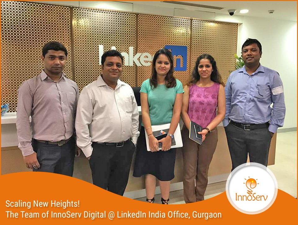 InnoServSol's tweet photo. The Directors of #InnoServ Digital visited #LinkedIn #India office to enhance the professional partnership &amp; discuss further collaborations. https://t.co/CxlgH6N5R4