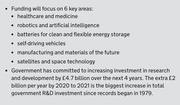RuthMcKernan's tweet image. Great to see 3 new #industrialstrategy #challengefund announced today, adding to previous announcements gov.uk/government/new…