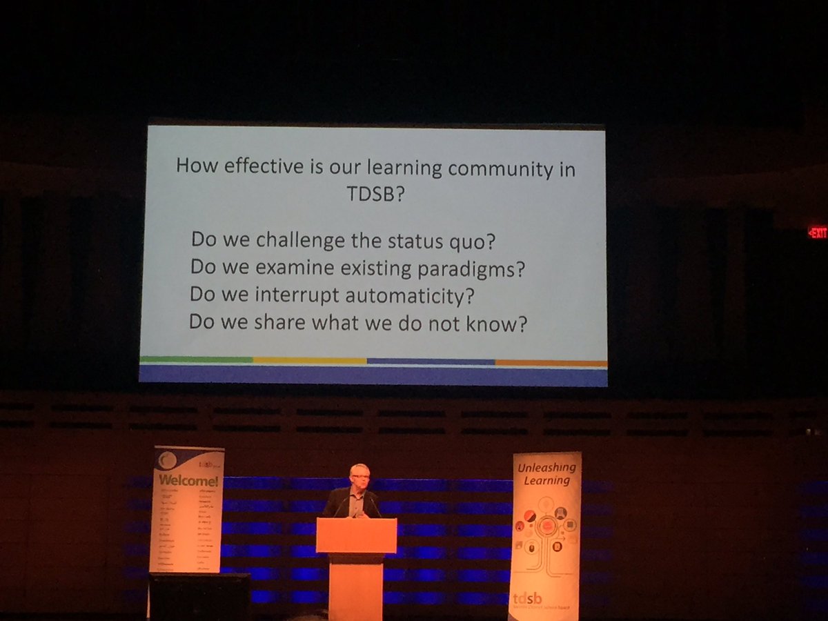 Important questions for reflection from @malloy_john @tdsb #tdsbvision #unleashinglearning