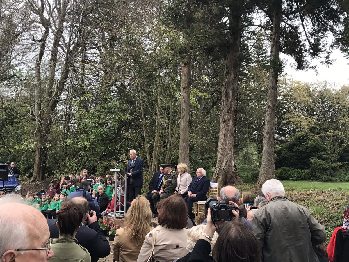 Delighted to attend the launch of Birr's Giant Grove <a href="/BirrCastle/">Birr Castle Demesne</a> by President Michael D Higgins.                  <a href="/MidIreland/">Mid Ireland Tourism</a>