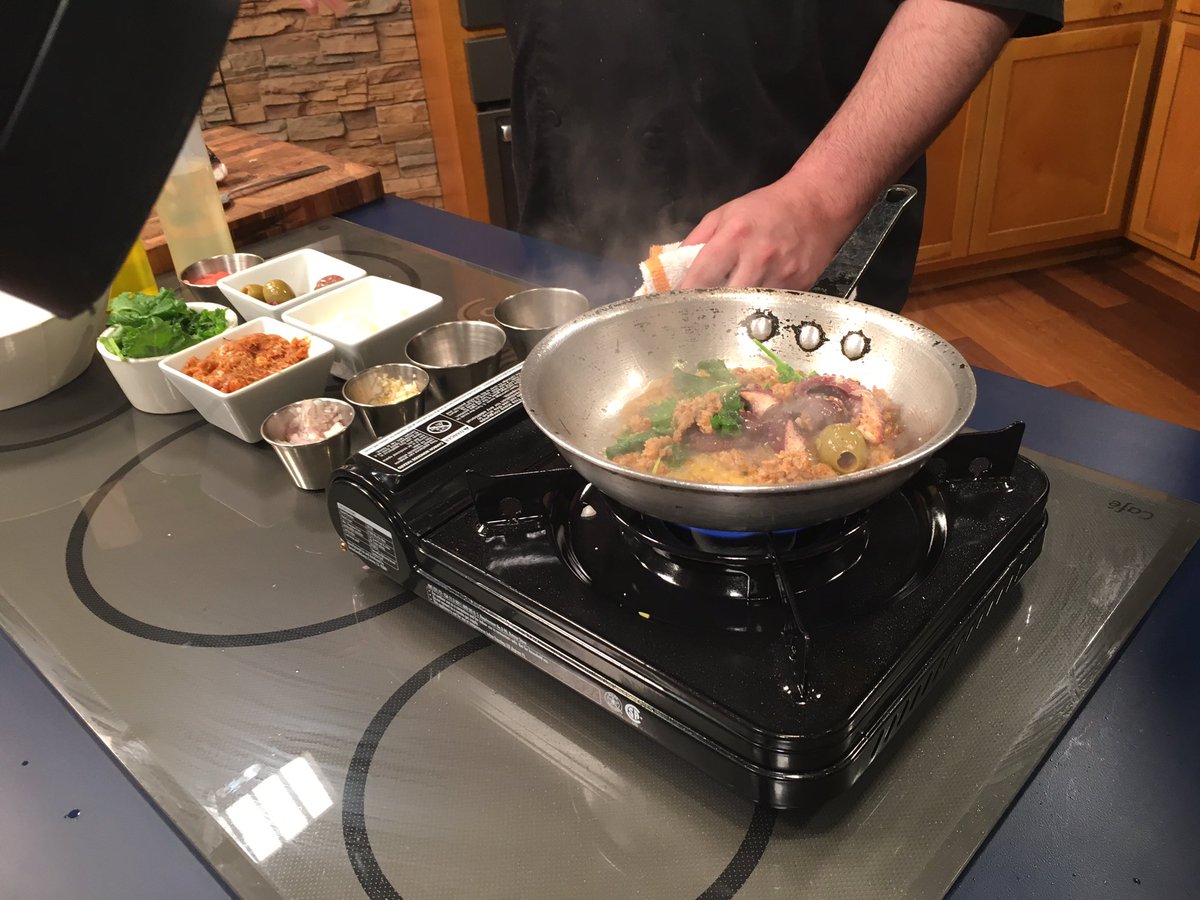We've got <a href="/DogwoodSouthern/">DogwoodSouthernTable</a> in the kitchen making octopus!