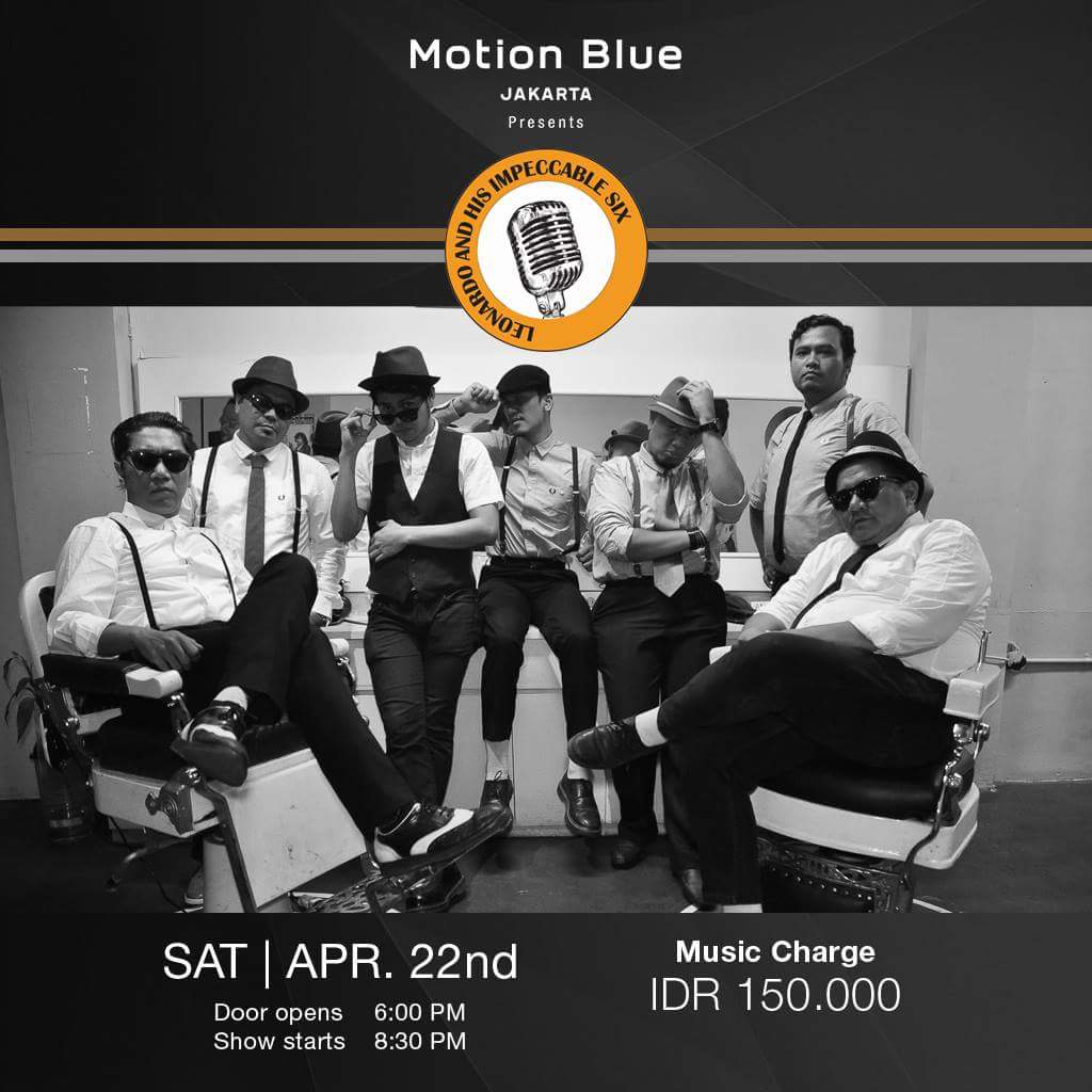 Saksikan kami besok malam di <a href="/MotionBlueJKT/">Motion Blue Jakarta</a> di Hotel Fairmont lantai 3!