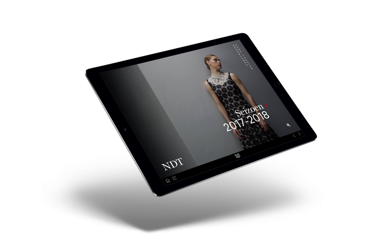 Schuttelaar's tweet photo. Beweging in beeld: het nieuwe online magazine van @NDTdance, ontworpen door ons #UXdesign team https://t.co/zZnVToXTil … #MadeWithH5mag https://t.co/FP23gO6oel
