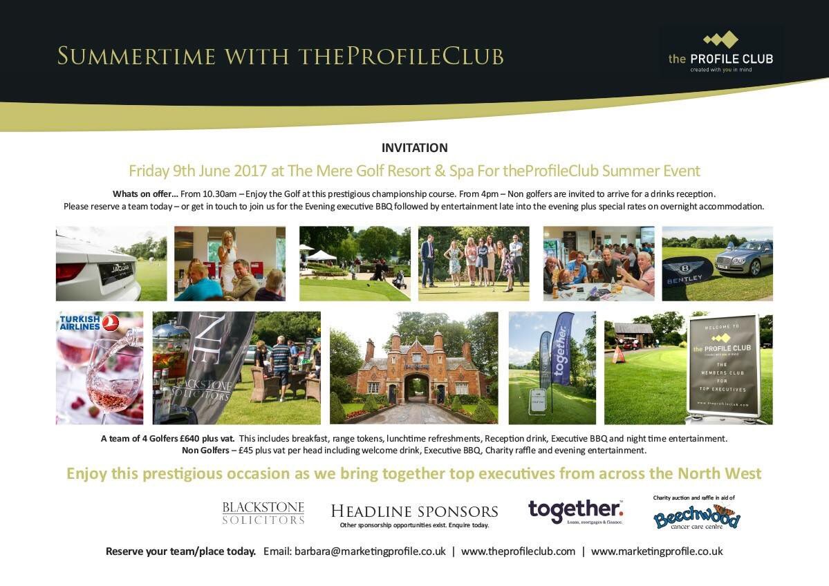 MProfileUK's tweet photo. Looking to play golf @LifeatMere @Beechwoodccc #theprofileclub #topexecs #northwest Enter a team https://t.co/cin3VLxHwl