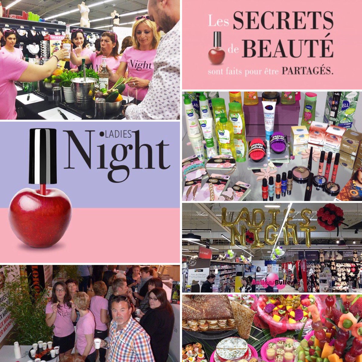 mousquetairesfr's tweet photo. La #LadiesNight a tenu toutes ses promesses. La saison s'annonce de toute beauté chez @intermarche 💅🏻💄👩🏼
https://t.co/wtAZxYiKEM https://t.co/ugH0XUfu9v