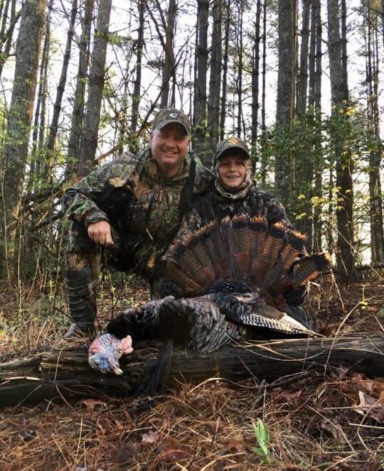 Congrats to Bryan and Hunter LeFever on harvesting this great long beard!!!!!! #DeadEndGameCalls #Turkey2017