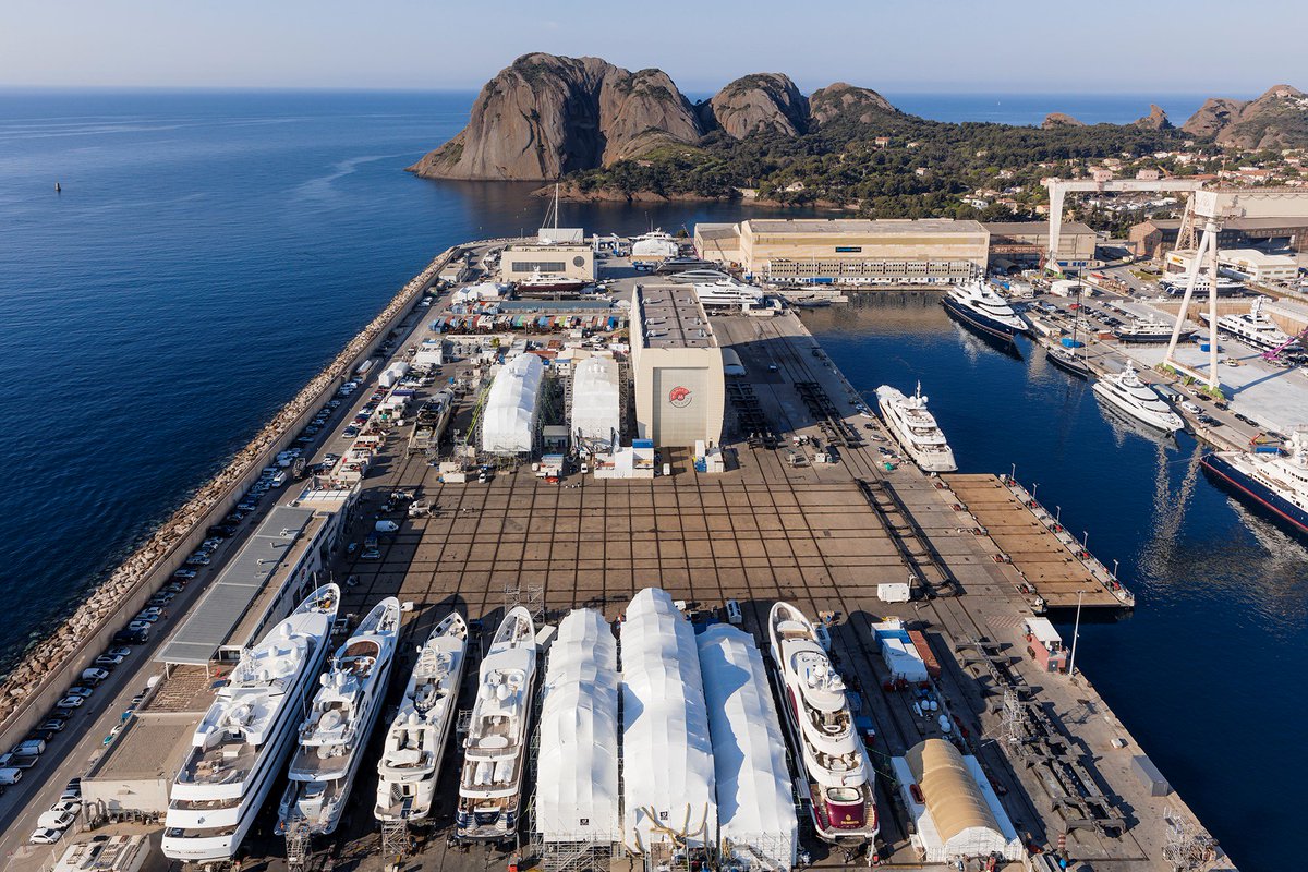 Currently 18 projects ungoing at #MonacoMarineLaCiotat for a total of 1020 linear meters. Thank you to our clients and partners.