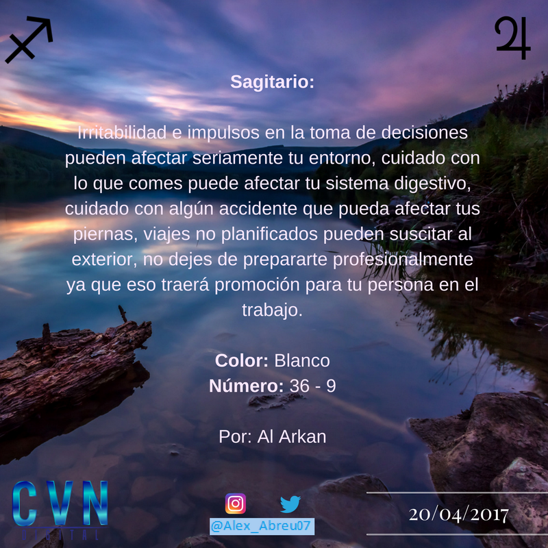 Alex_Abreu07's tweet photo. #Sagitario #Fuego #AlArkan #Astrología #AstologíaCVN #Horoscopo

@cvndigital 

#BuenViernes https://t.co/TOTBUVJpB7