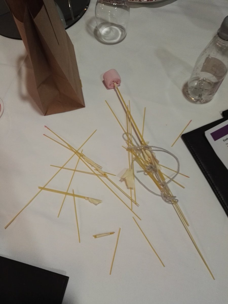 JillyBean949's tweet photo. Failed attempt at the Marshmallow challenge!! At least we didn't study architecture!!!! #technologygrads #accentureadventure https://t.co/2ZHn4n0jlI