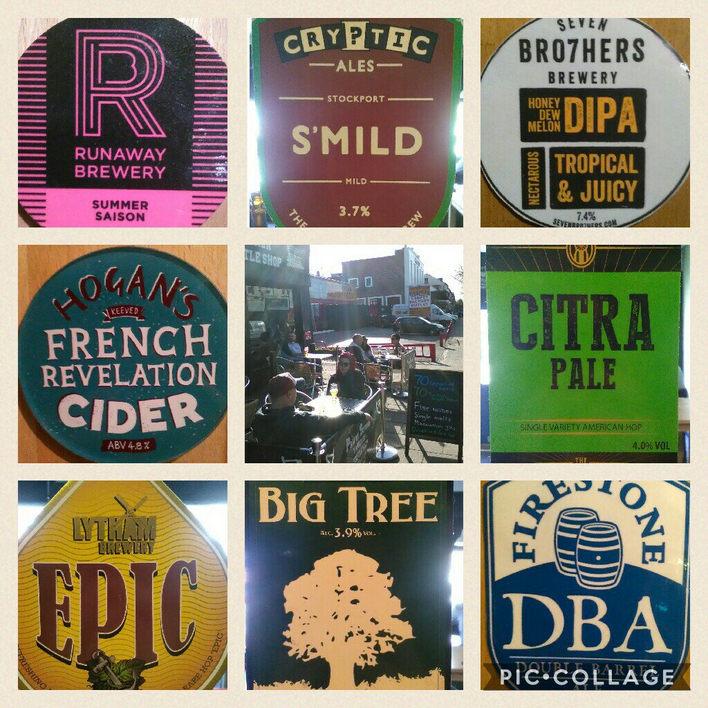 Friday #draught <a href="/RunawayBrewery/">The Runaway Brewery</a> <a href="/CrypticAles/">Cryptic Ales</a> <a href="/SEVENBRO7HERS/">SEVEN BRO7HERS BREWING CO.</a> @HogansCider <a href="/brewerypoynton/">Poynton Brewery</a> <a href="/LythamBrewery/">Lytham Brewery</a> <a href="/DunhamMasseyAle/">DunhamMasseyBrewing</a> <a href="/FirestoneWalker/">Firestone Walker</a>