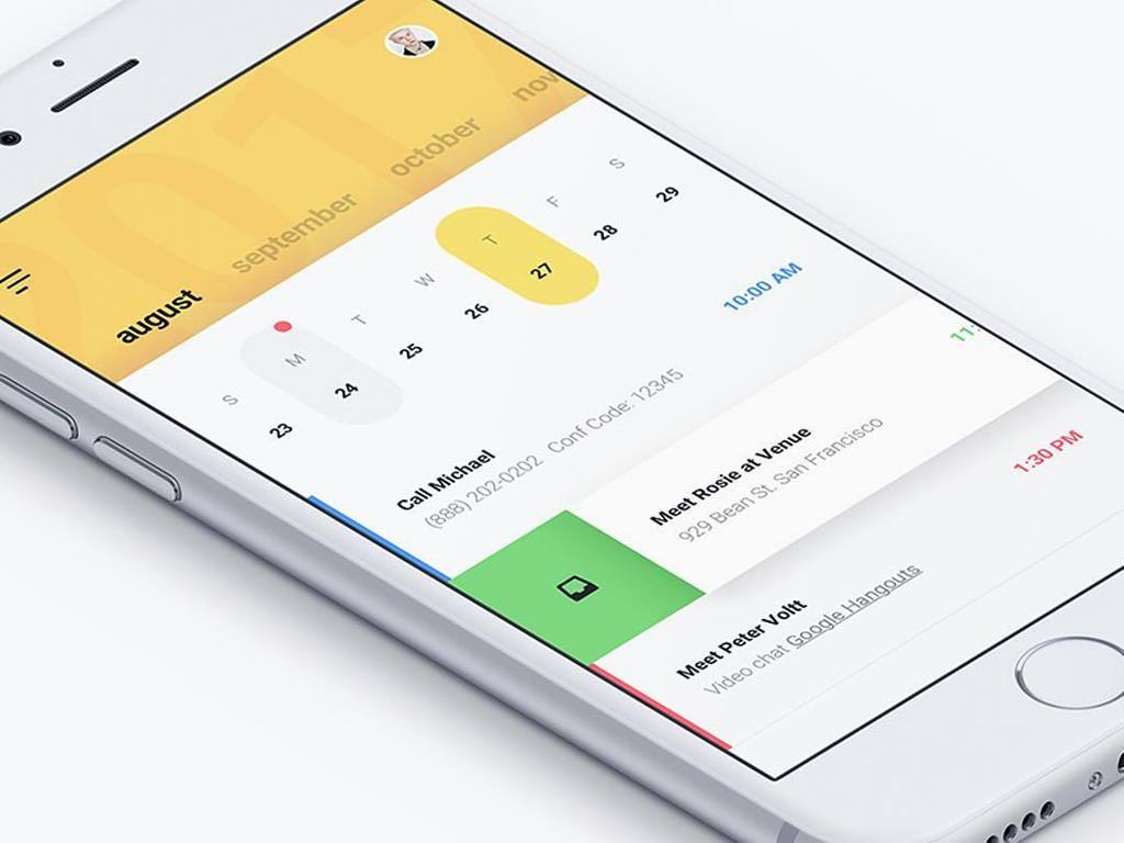 UXigers's tweet photo. UI concept for a scheduling app by @creativedash | Found on @dribbble⠀
.⠀
.⠀
.⠀
.⠀
.⠀
.⠀
.⠀
#uxigers #ux #ui #design #designer #userinterfa… https://t.co/oEQ6B1AjtX