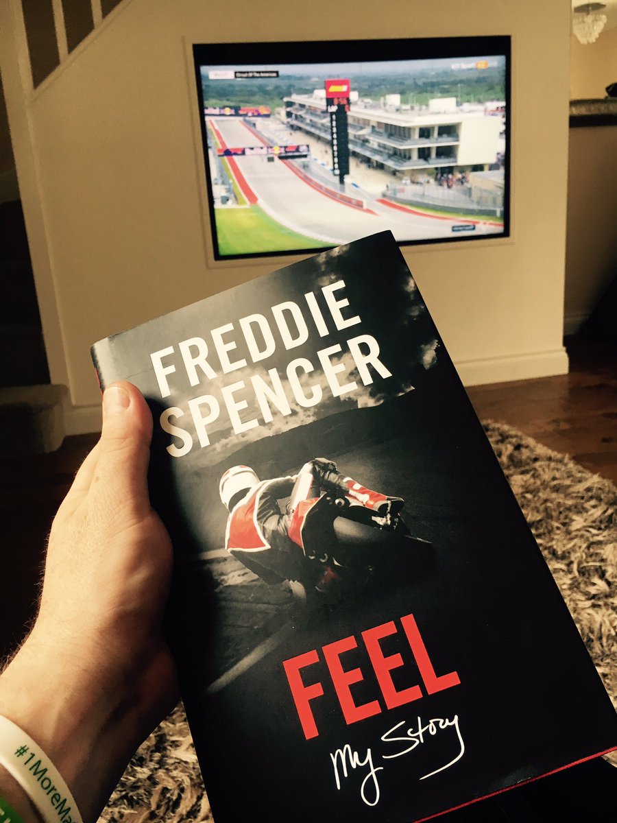 zeroquinn's tweet image. A day of MotoGP followed by something from the greatest @Freddiespencer