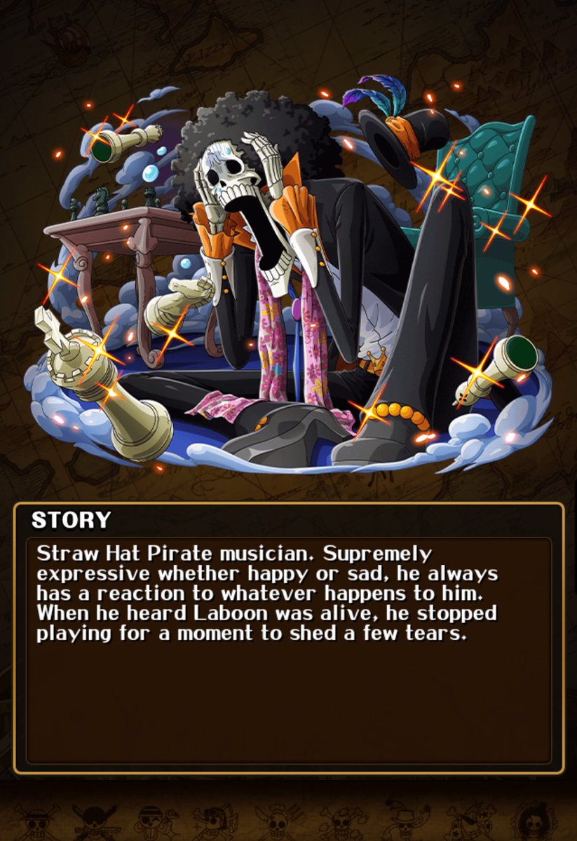 phloxoptc's tweet photo. Evolved #Scary #Brook #DreamChaser #Mugiwara #Musician #Laboon #YoHoHo #SoulKing #DeadBones #YomiYomiNoMi #Paramecia #optc https://t.co/VhCT2vTGsq