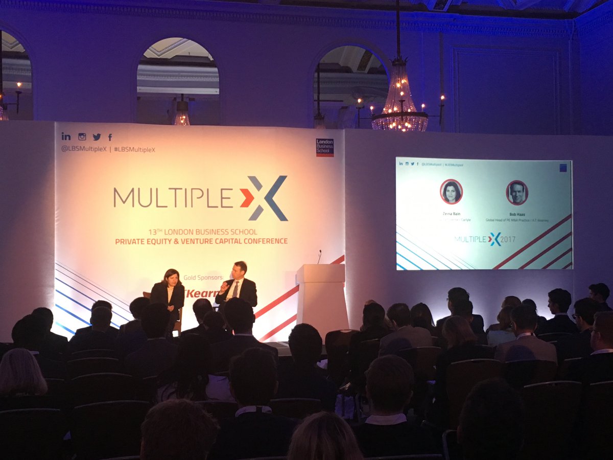 LBSMultipleX's tweet photo. Robert Haas, Global Head of #PE and @ATKearney: having chemistry with the management team is crucial to any investment #LBSMultipleX https://t.co/LkmTcJkTvL