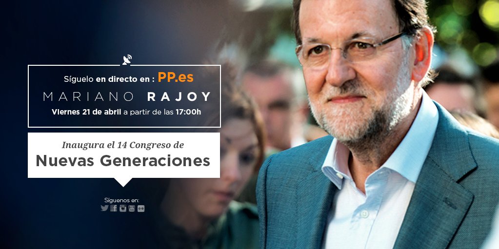 Anuncio de la intervención de Mariano Rajoy