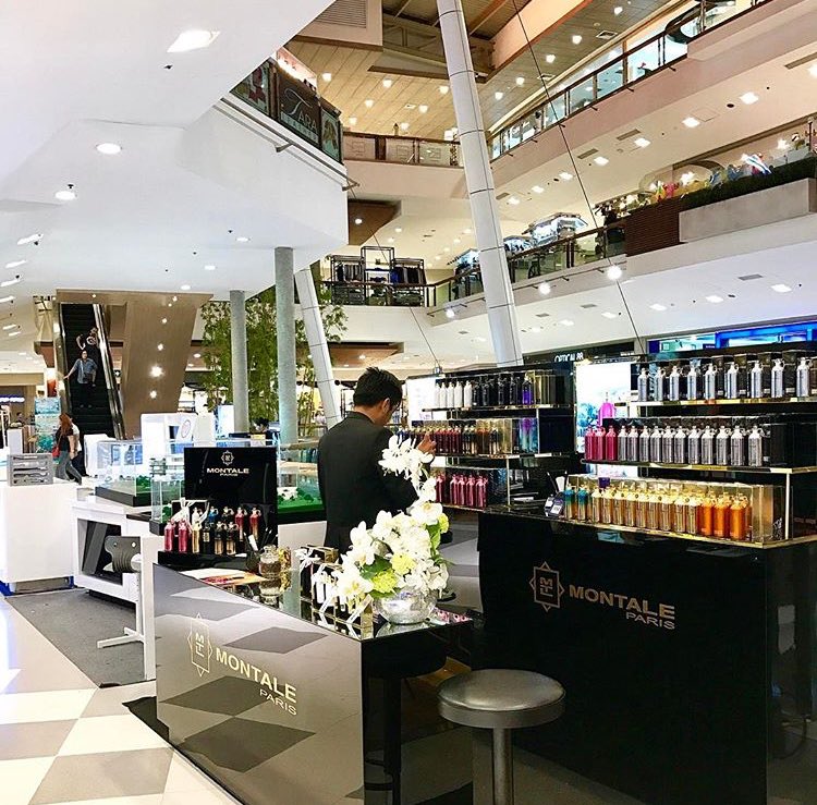 Montale corner in Phuket, Thailand! Also available online with <a href="/AsiafragranceTh/">Asiafragrance</a> 🦋 #montale #thailand #asia #paris #luxury #perfume #phuket