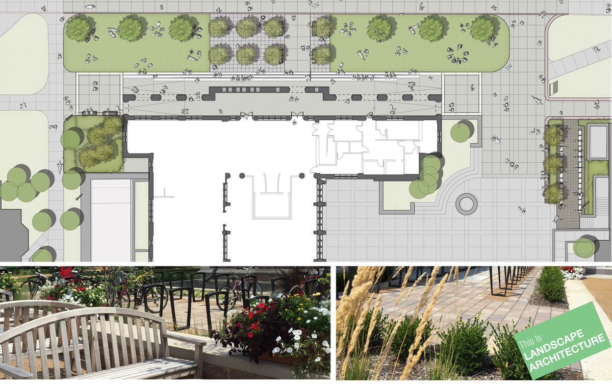 dtls_studio's tweet photo. This #DanforthCampus plaza design serves as the #studenthub on the 164 year-old #HistoricCampus @WUSTL. #WLAM2017 #landarch #ShowMeLandArch https://t.co/vK5QJfmycZ