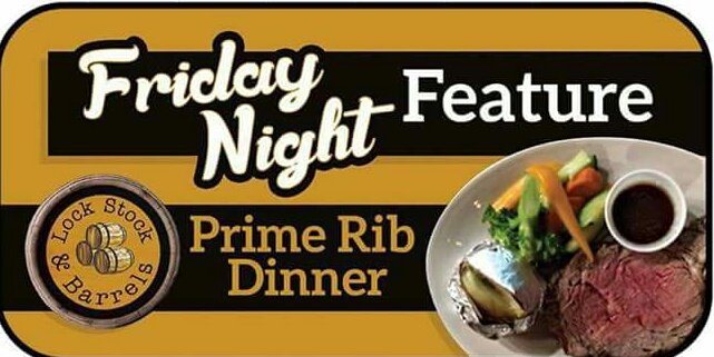 LSBarrels's tweet image. Don't forget, Friday is prime rib night at the #LSandB!
