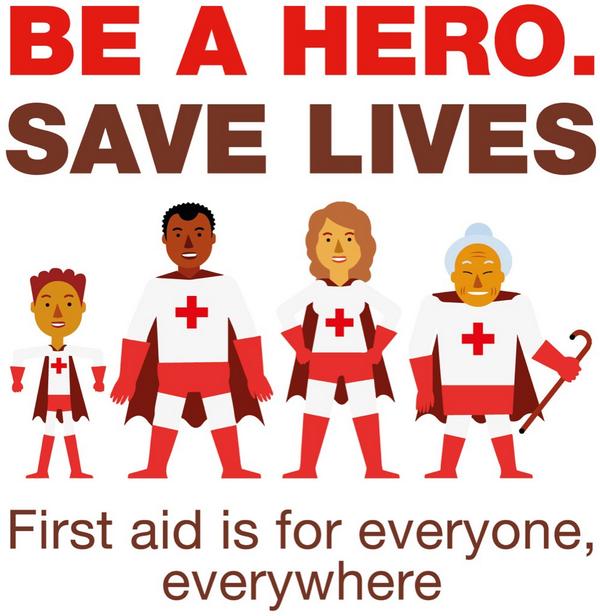 irishredcross's tweet photo. Shout out to our #FirstAid #hero of the week @julescarbonara for stepping up and helping Colin when he collapsed https://t.co/LthV4j9fiM https://t.co/Vt4S5R0OF8