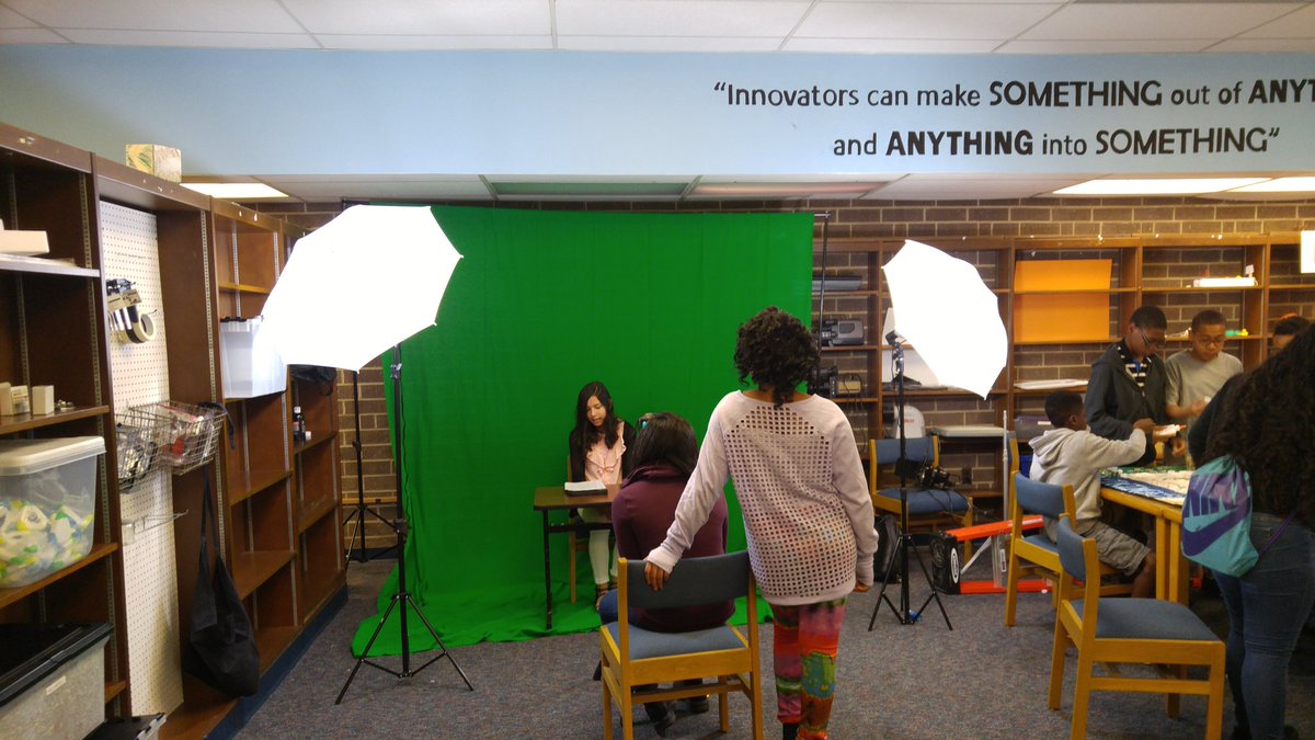 MrTerzigni's tweet photo. We are rocking and rolling in the "Film Studio" today! #MakerGCS https://t.co/gp4dhUdjA6