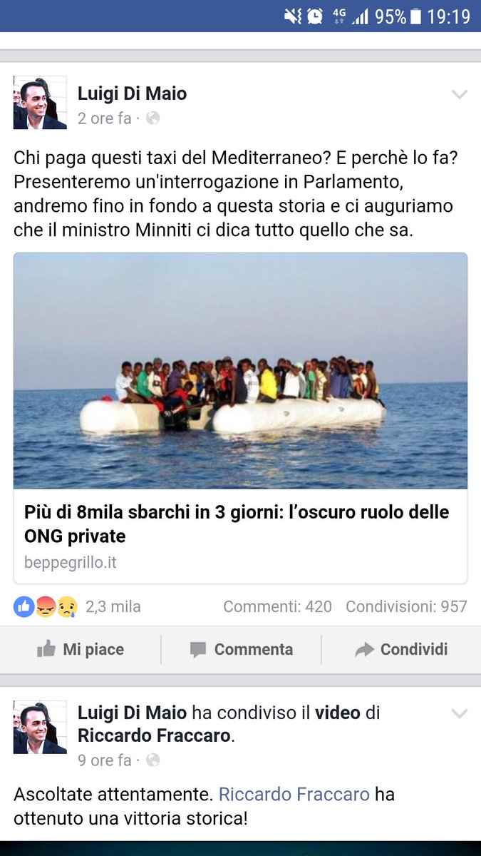 MaxDSenzalaci's tweet photo. Signori il vicepresidente della Camera #DiMaio andrà fino in fondo (parlando di traversate) #Minniti dovrà dire tutto sulle immersioni credo https://t.co/IzVp7yru32