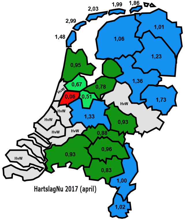 HartslagNu's tweet photo. Mede dank lokale initiatieven ook in regio #Friesland, #Groningen en #Utrecht op dit moment >1 procent van de inwoners #Burgerhulpverlener https://t.co/gZZnSRFIq9