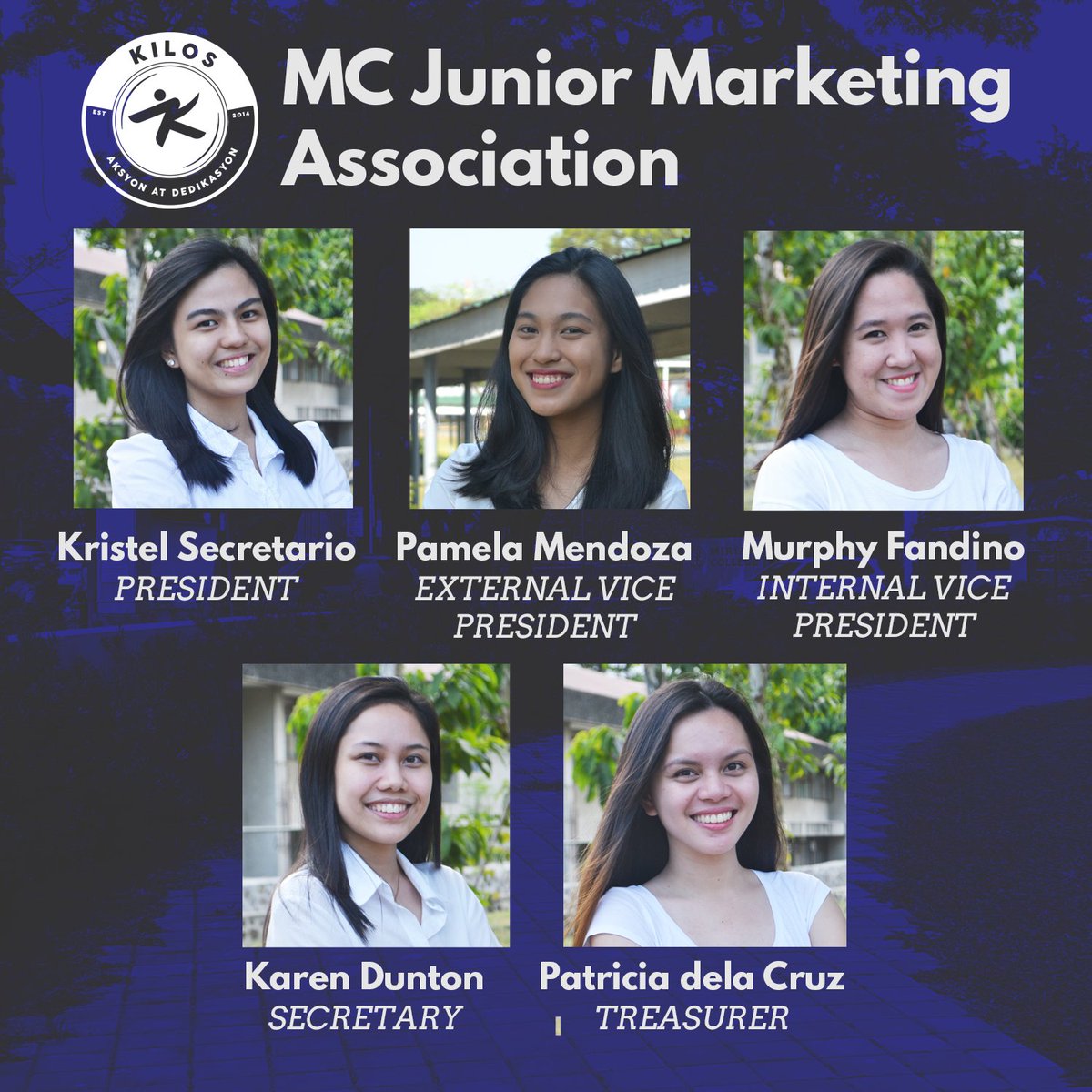 officialmckilos's tweet photo. Kami ay mula sa MCJMA at handa kaming kumilos para sa inyo.

#AksyonatDedikasyon
#VoteKilos https://t.co/8SO3qMWcpb
