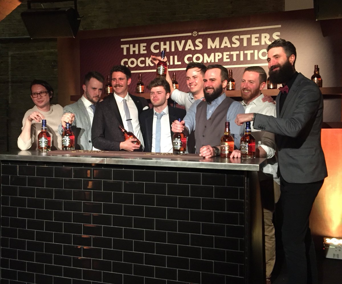 Highlight of our week was watching the UK #ChivasMasters finalists - amazing cocktail making skills from all @ChivasRegalUK. Cheers!