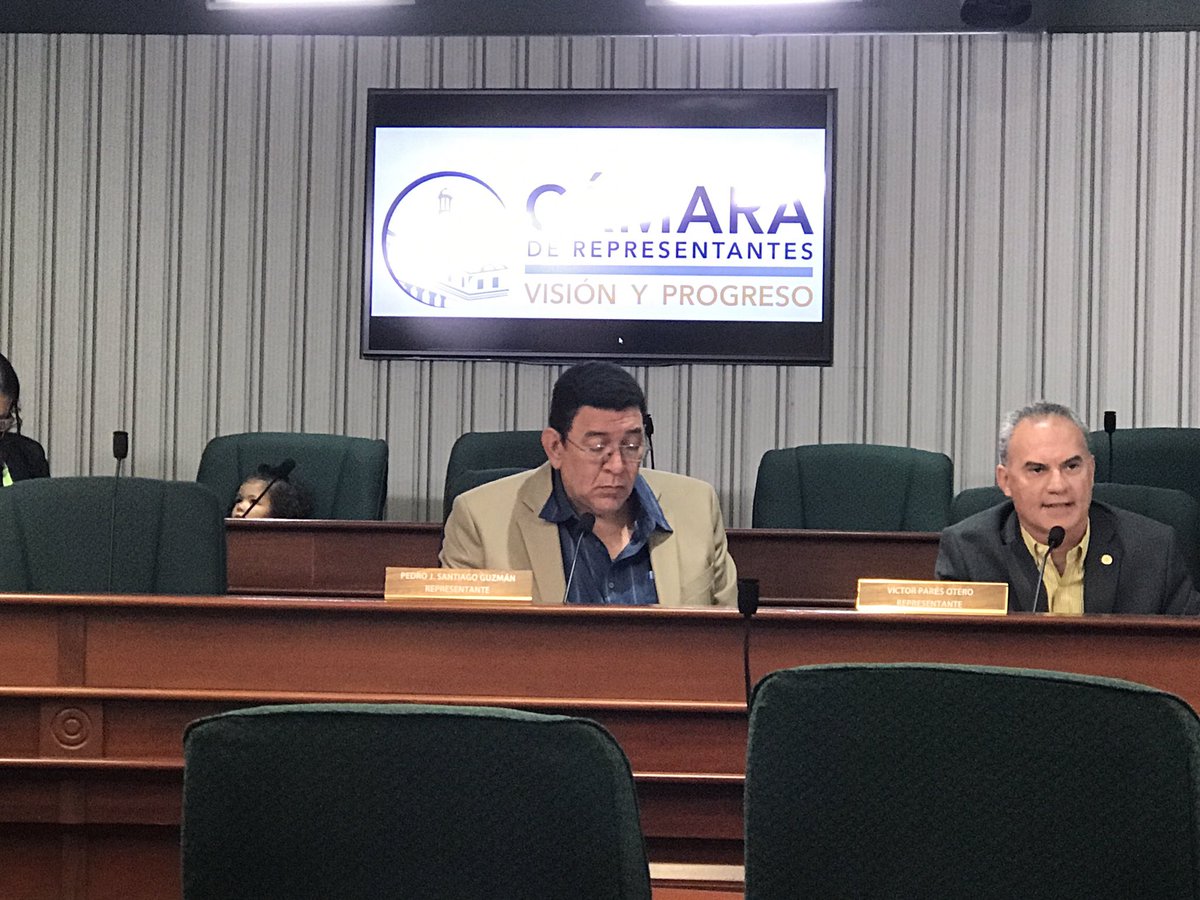 CamaraConPR's tweet photo. [AHORA] Se une @pelle_santiagos a los trabajos de la Comisión de Gobierno. #PC808 https://t.co/kCBez2KDZZ
