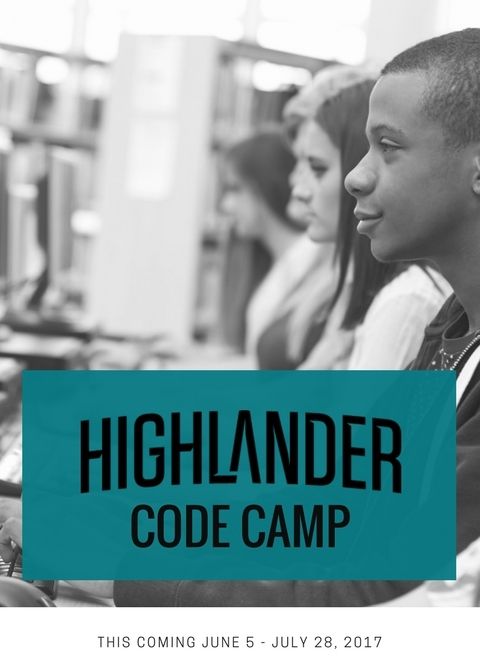 Highlander Code Camp applications are OPEN. We're looking for HS students who live in North O to participate! 

buff.ly/2pIuvPP