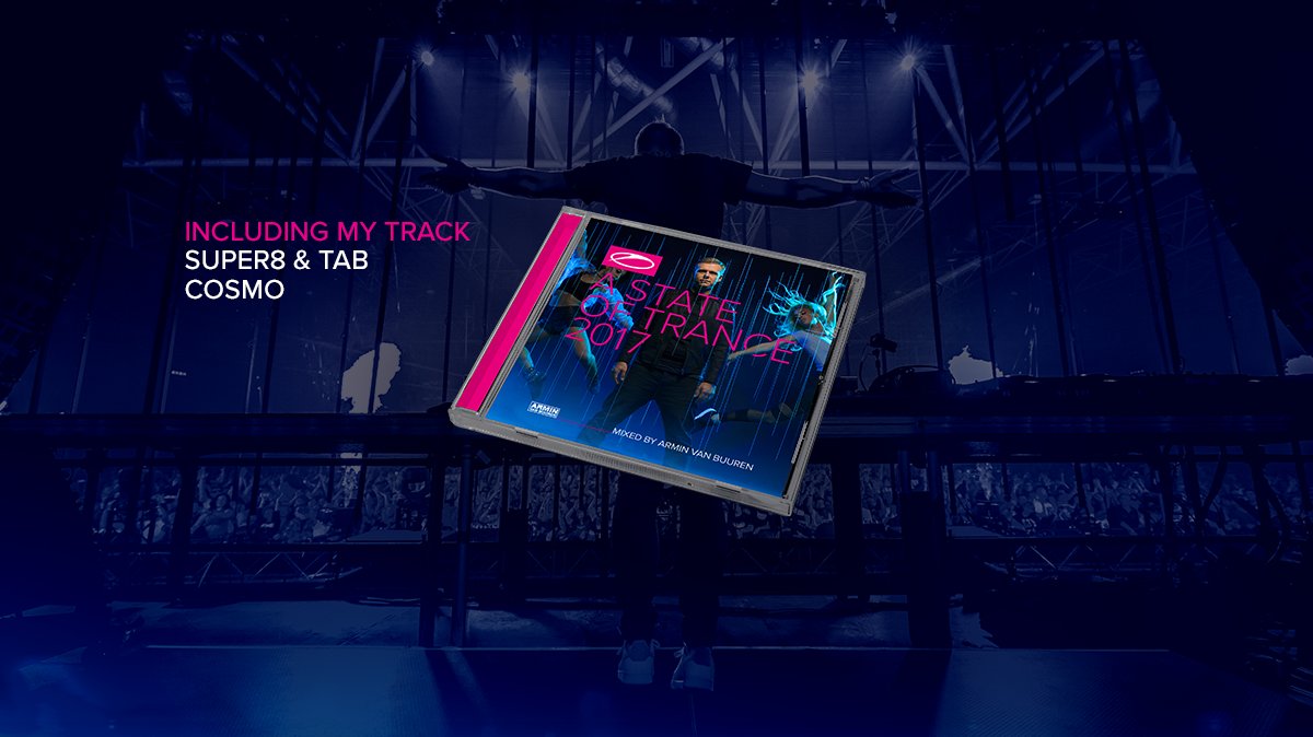 Super8Tab's tweet image. Check out our new single 'Cosmo' on #ASOT2017! Get it here: AvB.lnk.to/ASOT2017FO