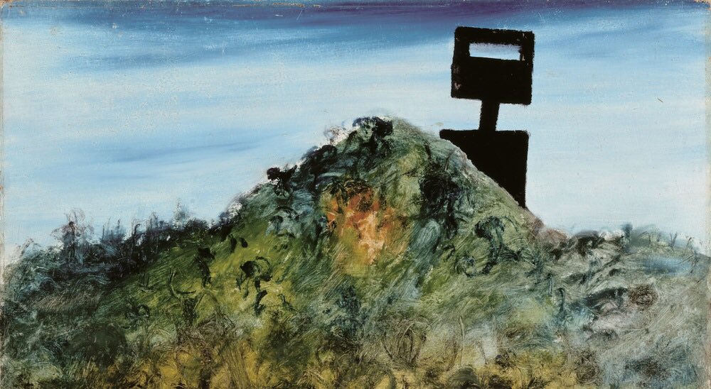_CMAG_'s tweet photo. Our Director @shanebreynard on  Nolan's Kelly paintings @_CMAG_ #SidneyNolanCentenary https://t.co/6vA6xCuVgc https://t.co/fVQSbZ6Ufx