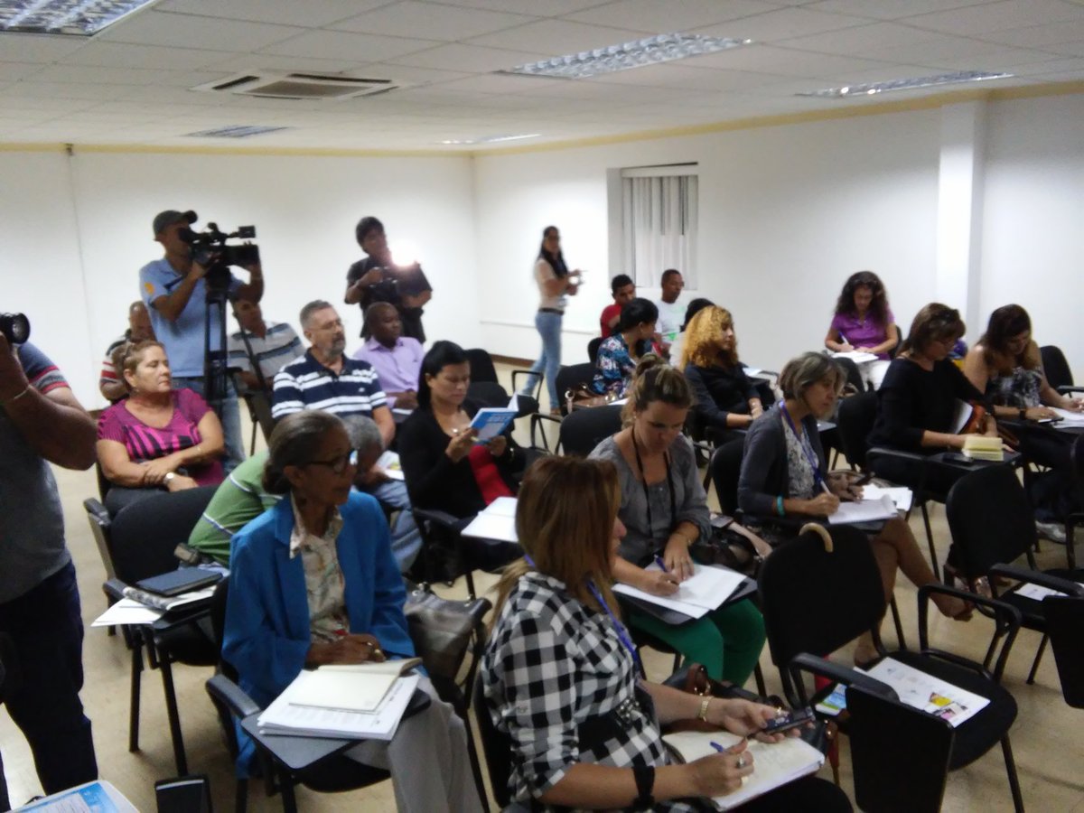 Rueda de prensa en #pabexpo #hostelcuba2017 <a href="/Fira_Barcelona/">Fira Barcelona</a>
