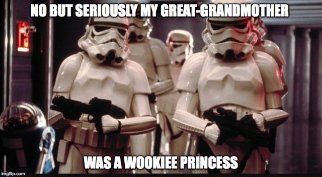 John_A_Little's tweet photo. #changethenarrative #wookieprincess #starwars #stormtrooper #wookiee https://t.co/oo0mOxSta6