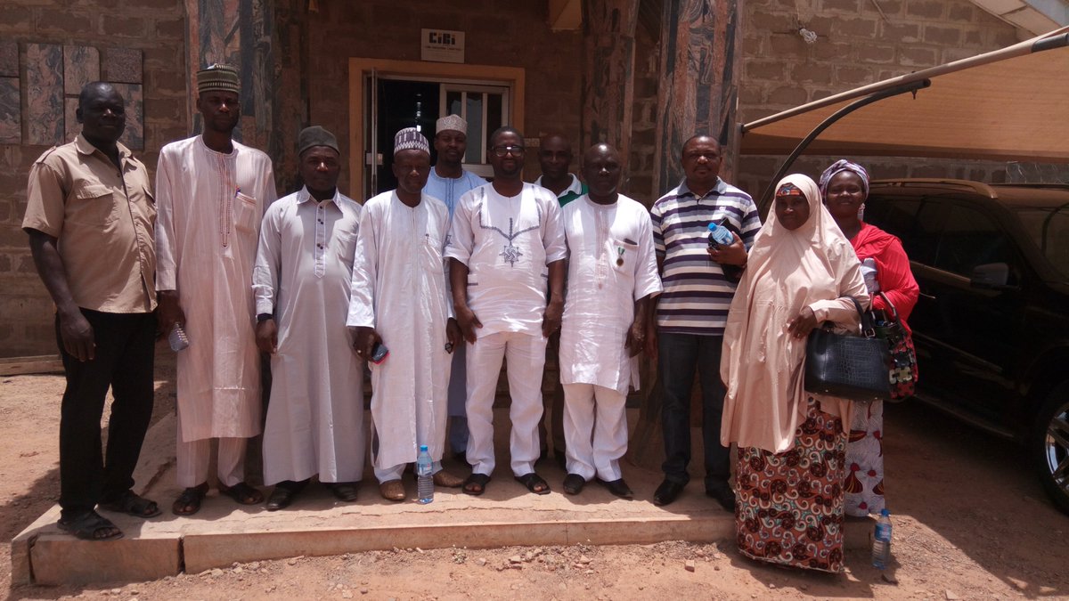 CibiGranites's tweet photo. Courtesy visit:
National President of the Nigerian Society of Mining Engineers, Dr. Damisa, with his team at our factory.
#25thAnniversary https://t.co/UUK1UlCydm