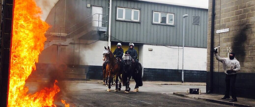 CityHorses's tweet image. Another great day public order training! How "horsome" are our ponies 👏👏👏👏👏 #policehorsesintraining