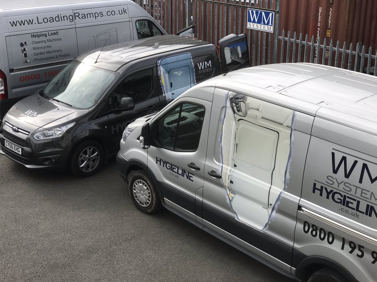 Final preparations underway as we load up for the <a href="/TheCVShow/">Commercial Vehicle Show</a> next week. Excited to have our new demo van and new Hygieline + on show