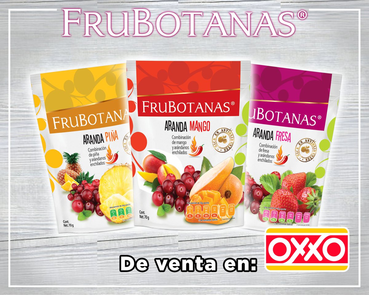 PlantaVit_Mty's tweet photo. #BuenViernes de #Clasico110  y que mejor que acompañarlo con unas #frubotanas de venta en Oxxo https://t.co/i32u8sRR17