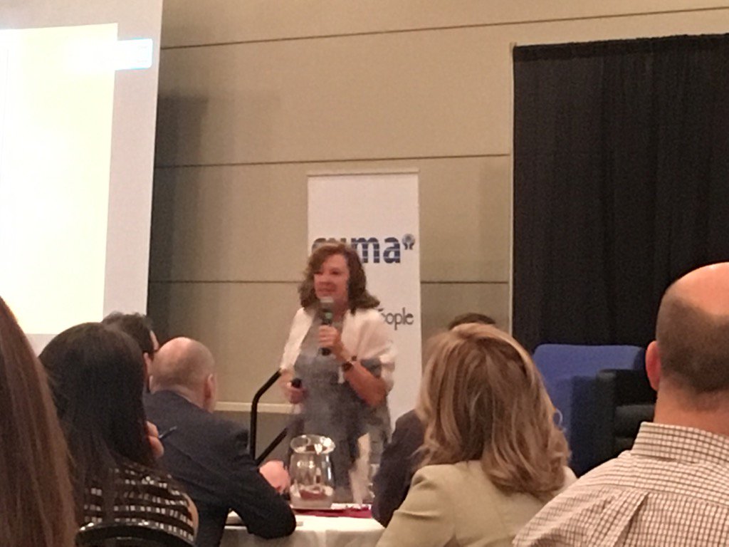 Enjoying <a href="/lindaedgecombe/">Linda Edgecombe</a> at the #CUMA2017