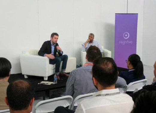 TechDayHQ's tweet photo. Loved having @shansinha, the CEO and Cofounder of @HighfiveHQ speak at #TechDayAccess! His insights were truly priceless https://t.co/iUcpAikzQp