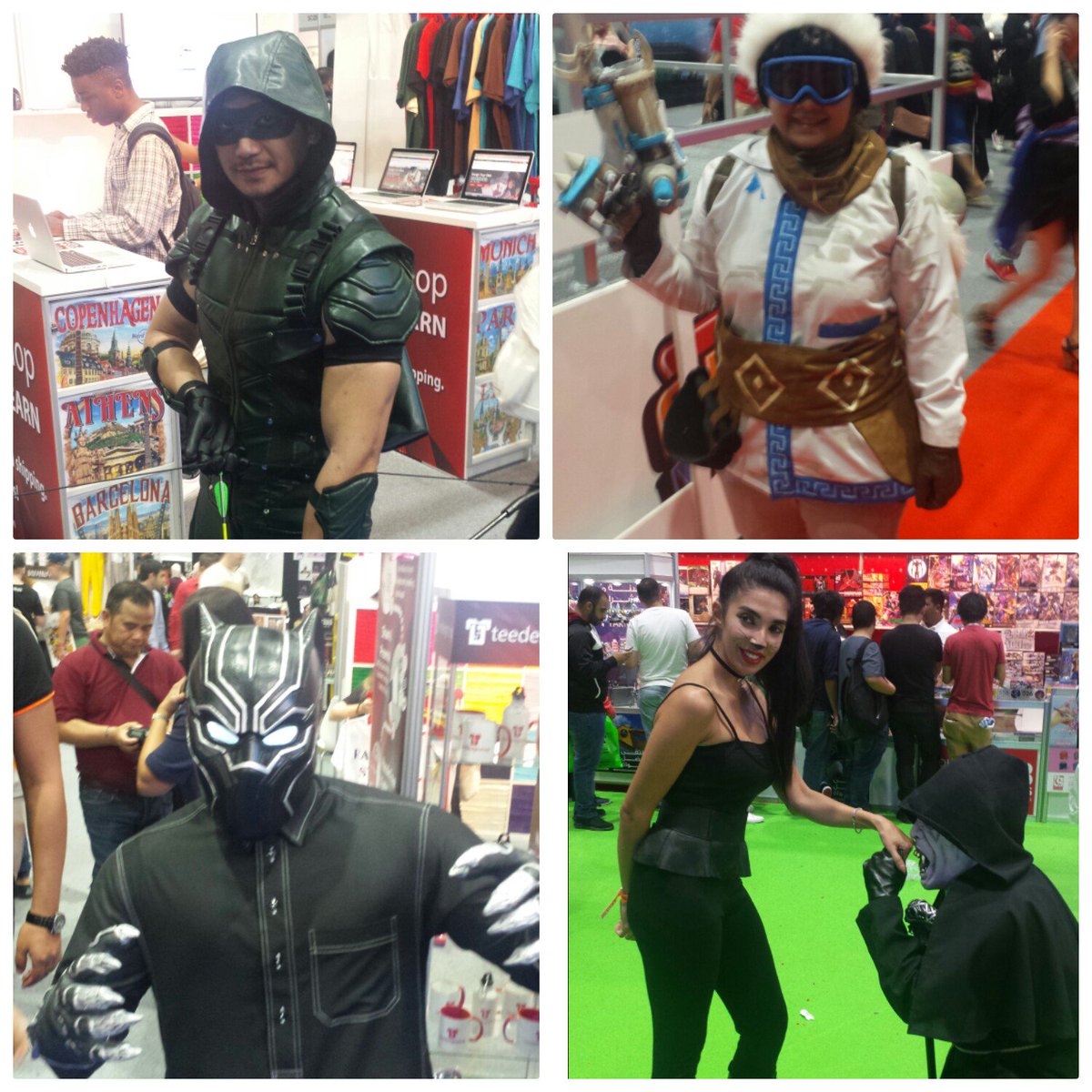 mishalsaad78's tweet photo. Pictures from my time April in #MEFCC #mefcc2017 #ComicCon #dubai https://t.co/fogJC2qO6l